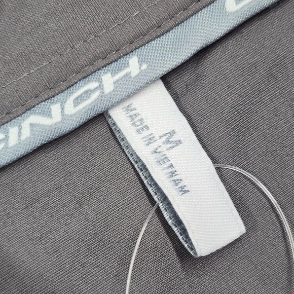 Cinch Shirt Womens M Gray Amberley Button Up Long Sleeve Logo Western Cowgirl - Picture 4 of 10